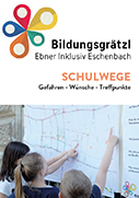 faltplan schulwege bildungsviertel ebner inklusiv eschenbach